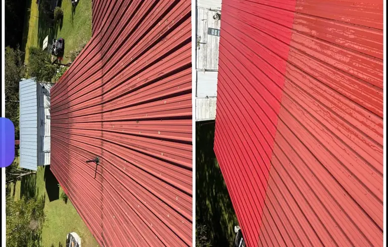 Roof Cleaning detail